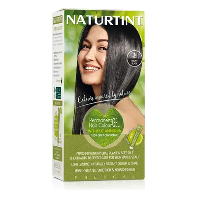 Naturtint Permanent Hair Colour Gel - 1N Ebony Black - 170ml