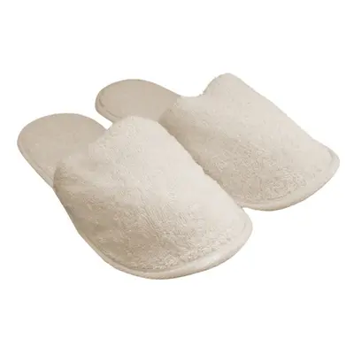 Natural Toweling Slippers