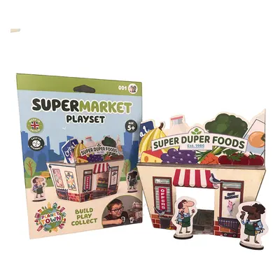 The Toy Tribe Super Duper Foods Supermarket Playset