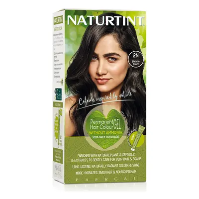 Naturtint Permanent Hair Colour Gel - 2N Brown-Black - 170ml