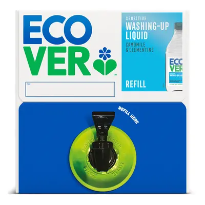 Ecover Washing Up Liquid Refill Bag in a Box - Camomile & Clementine - 15L