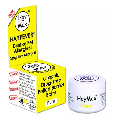 HayMax Organic Pollen Barrier Balm - Pure - 5ml