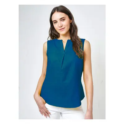 Mudd & Water Sunrise Blouse Teal