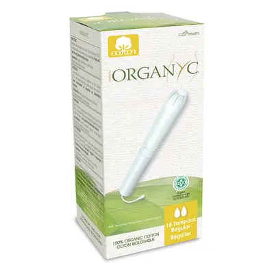 Organyc Applicator Tampons - Regular - Pack of 16