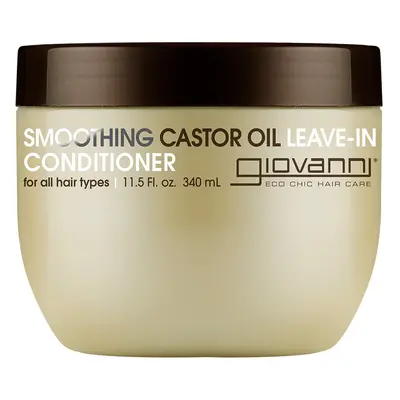 Giovanni Smoothing Castor Oil Leave-In Conditioner - 340ml