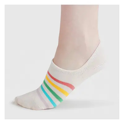 Thought Dina Rainbow Bamboo No-Show Socks - UK4-7