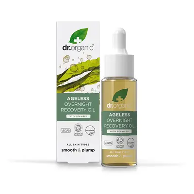 Dr Organic Ageless Overnight Recovery Oil with Organic Seaweed - 30ml