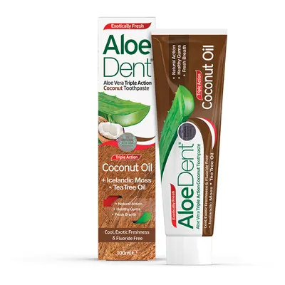 Aloe Dent Coconut Toothpaste Fluoride Free - 100ml