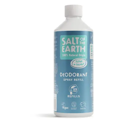 Salt of the Earth Natural Deodorant Spray Refill - Ocean & Coconut - 500ml