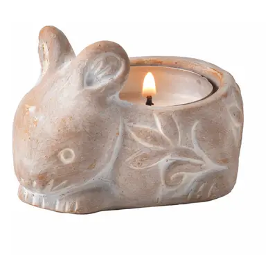 Terracotta Rabbit Tealight Holder