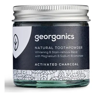 Georganics Natural Toothpowder - Activated Charcoal - 60ml