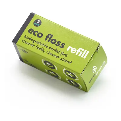 EcoLiving Eco Dental Floss Refill - 2 Pack