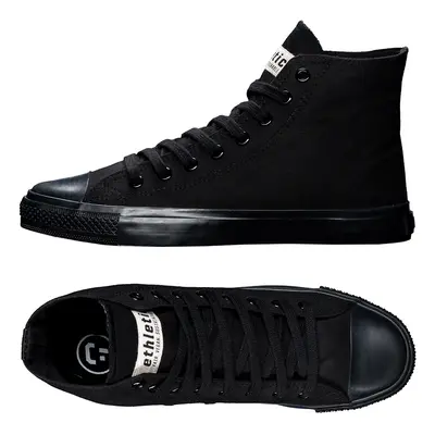 Ethletic Fairtrade Hi Top Trainers - Black