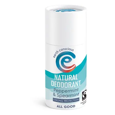 Earth Conscious Peppermint & Spearmint Natural Deodorant Stick - 60g