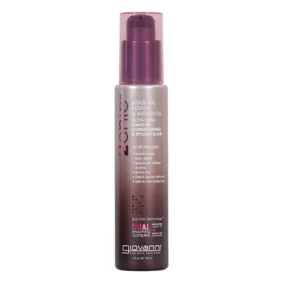 Giovanni Ultra-Sleek Leave-In Conditioner & Styling Elixir - 118ml