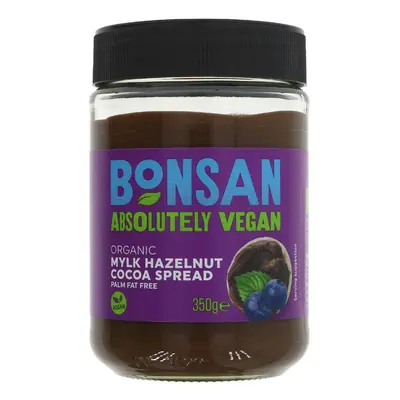 Bonsan Organic Vegan Mylk Hazelnut Cocoa Spread - 350g