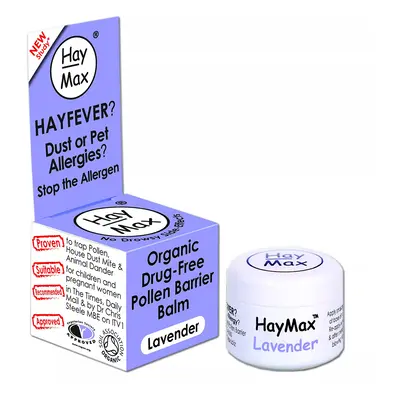 HayMax Organic Pollen Barrier Balm - Lavender - 5ml