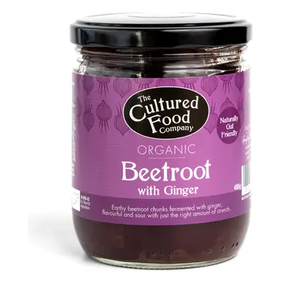 The Cultured Food Company Organic Fermented Beetroot with Ginger - 400g