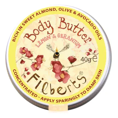 Filberts Lemon & Geranium Body Butter - 40g