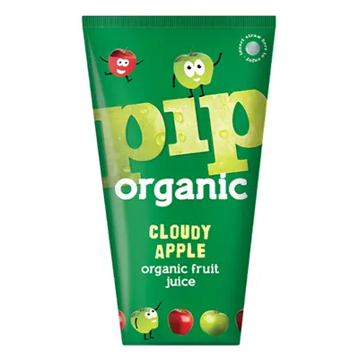 Pip Organic Cloudy Apple Fruit Juice - 4 x 180ml