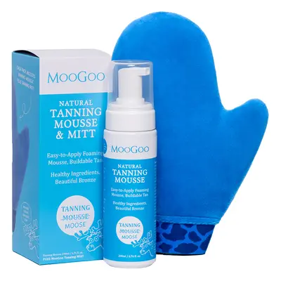 MooGoo Natural Tanning Mousse & Mitt - 200ml