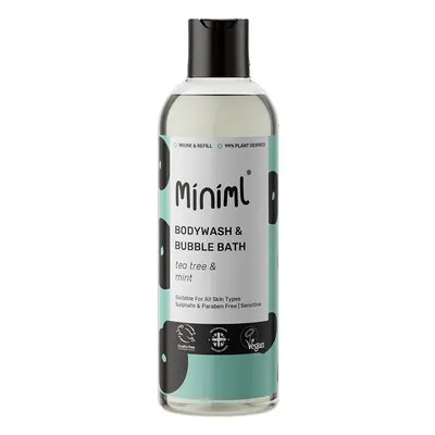 Miniml Tea Tree & Mint Body Wash & Bubblebath - 500ml