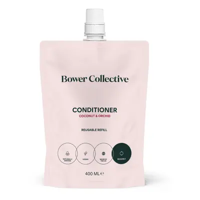 Bower Collective Conditioner - Coconut & Orchid Refill - 400ml