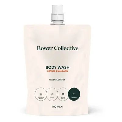 Bower Collective Body Wash - Orange & Mandarin Refill - 400ml