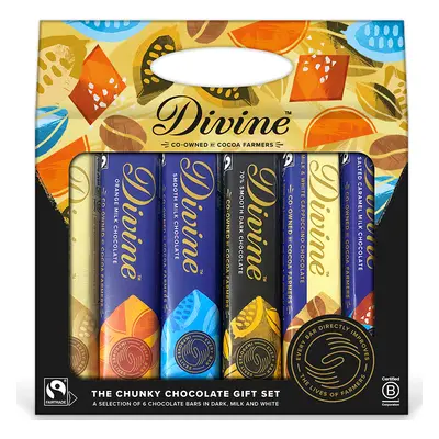 Divine Chunky Chocolate Gift Set - 210g