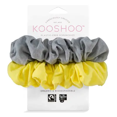 Kooshoo Plastic Free Scrunchies - Sunrise - Pack of 2