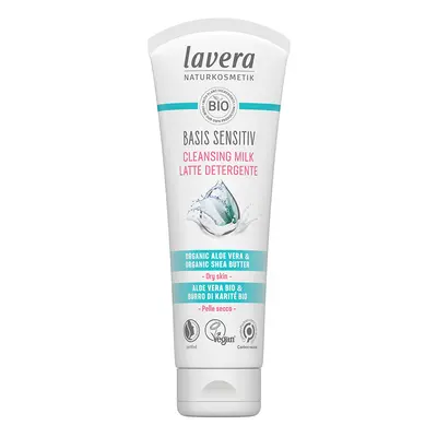 Lavera Basis Sensitive Cleansing Milk for Dry & Sensitive Skin - 125ml