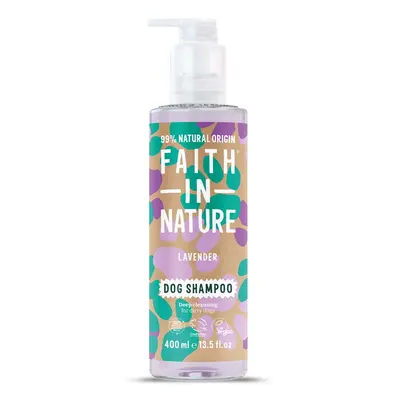 Faith in Nature Deep Cleansing Lavender Dog Shampoo - 400ml