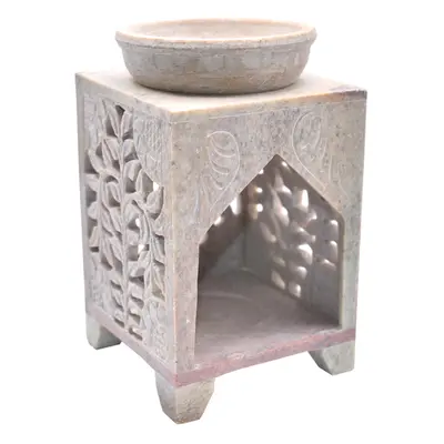 Carved Soapstone Oil Burner