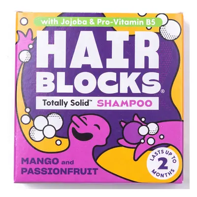 Hair Blocks Solid Shampoo - Mango & Passionfruit - 85g