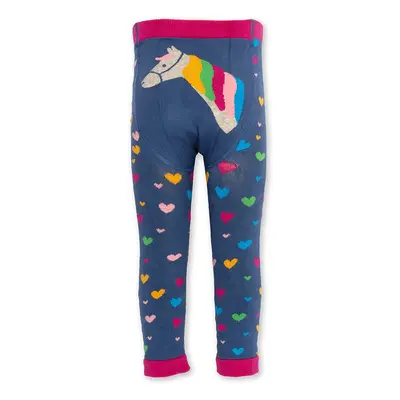 Kite Love Heart Knit Leggings