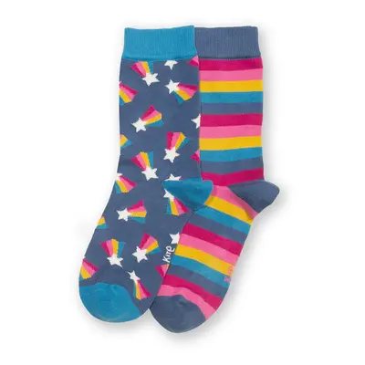 Kite Shooting Star Socks - Rainbow