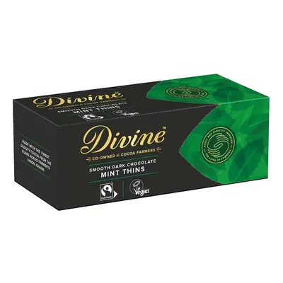 Divine Dark Chocolate Mint Thins - 200g