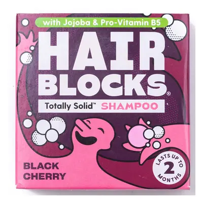 Hair Blocks Solid Shampoo - Black Cherry - 85g