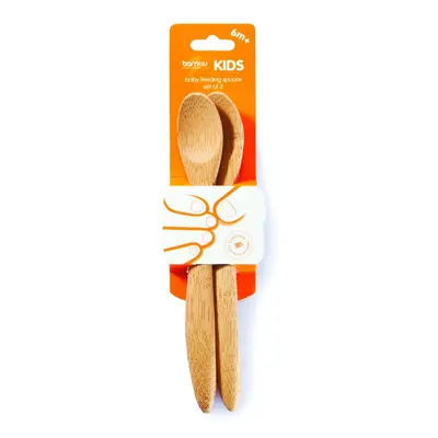 Bamboo Baby Feeding Spoons 6M+ - Pack of 2