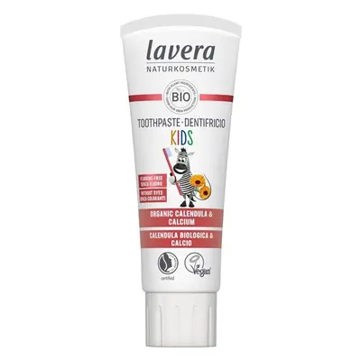 Lavera Kids Toothpaste - Organic Calendula and Calcium - Fluoride Free - 75ml