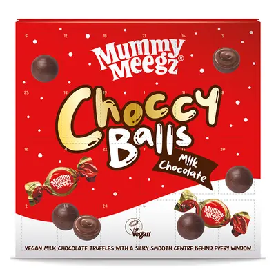 Mummy Meegz Choccy Balls Advent Calendar - 288g