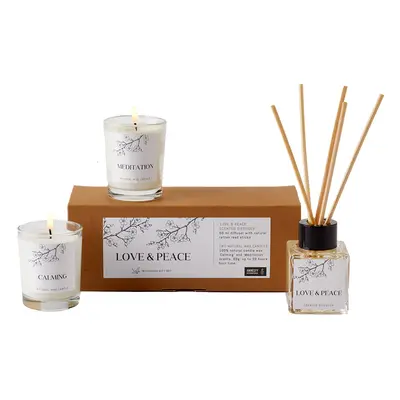 Amnesty Reed Diffuser & 2 Candle Gift Set - Wellbeing