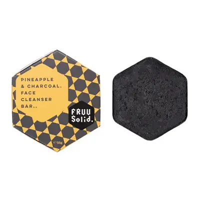 FRUU Pineapple & Charcoal Face Cleanser Bar - 55g