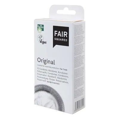 Fair Squared Vegan Condoms - Original - Pack of 10