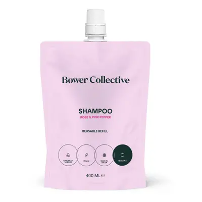 Bower Collective Shampoo - Rose & Pink Pepper Refill - 400ml