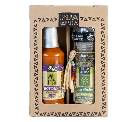 Ukuva Garlic Hot Drops and Cape Garden Herbs