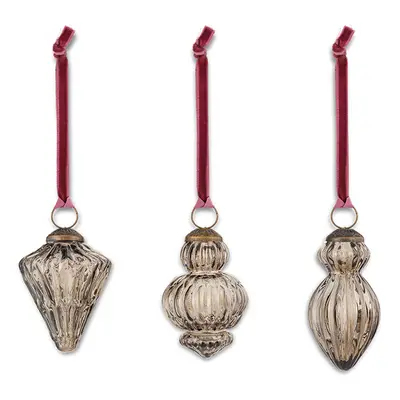 Manipur Baubles - Smoke - Set of 3