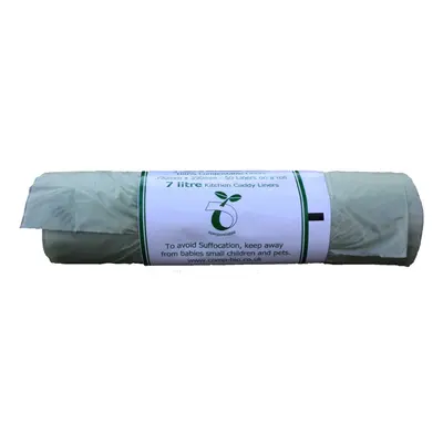 Compostable Bin Liners - 7 Litre - Roll of 50