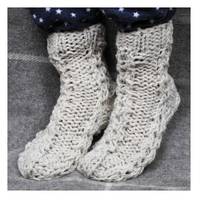 Chamonix Sofa Socks - Oatmeal