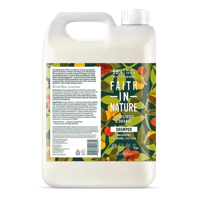 Faith In Nature Grapefruit & Orange Shampoo - 5L